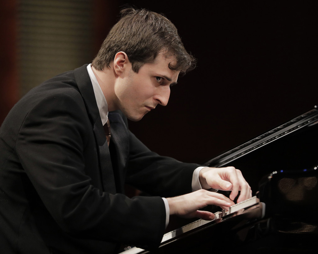 Kenny performed his Preliminary Round recital on May 27, which included music of Bach, Franck, Barber and Marc-André Hamelin / Photo by Ralph Lauer