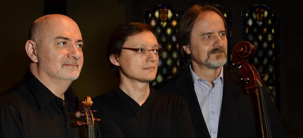 Park Piano Trio: Ben Sayevich, Stanislav Ioudenitch and Daniel Veis / Photo by Christian Fatu