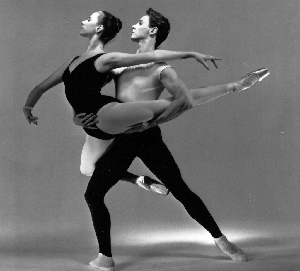 Susan Lewis and William Dunne danced in the KCB's 1990 'Temperaments' / Photo courtesy KCB