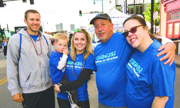 Kansas City, MO USA - May 01, 2016: March of Dimes March for Babies at KC Power & Light