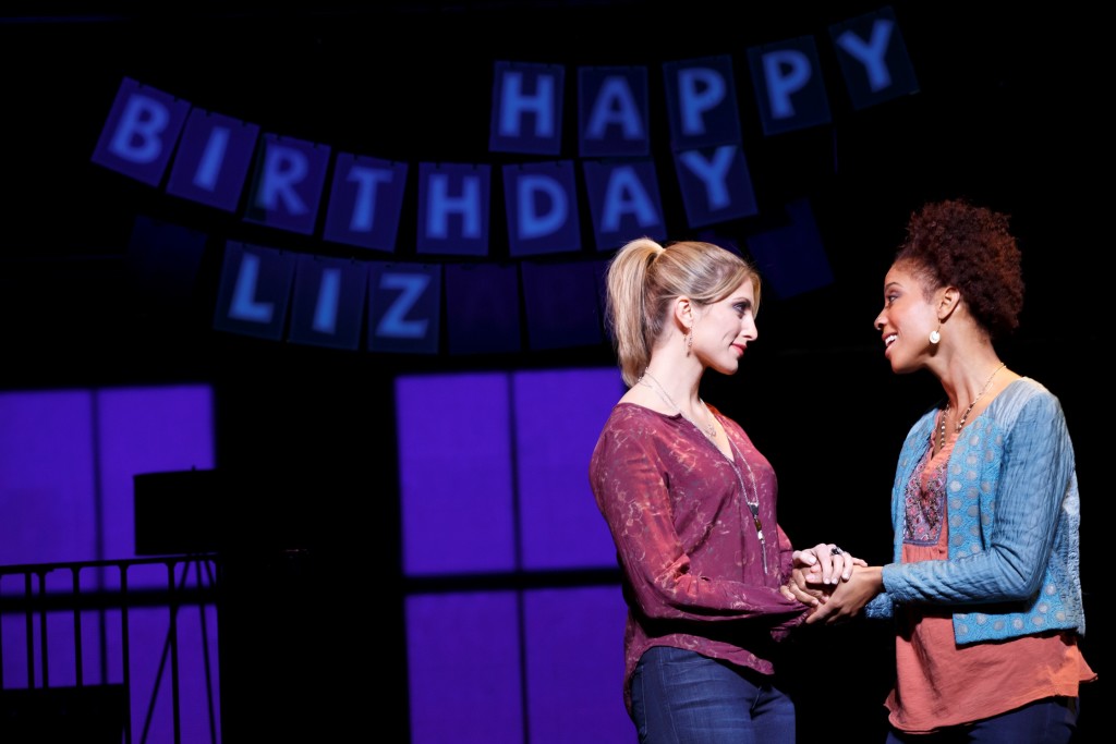 Janine DiVita and Tamyra Gray in If/When / Photo by Joan Marcus, Courtesy of Starlight Theatre