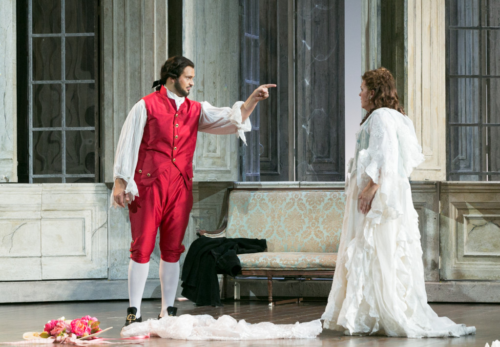 Edward Parks (Count Almaviva) and Katie Van Kooten (Countess Almaviva)