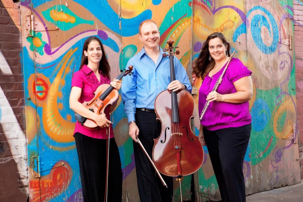 Violist Jessica Nance, cellist Alexander East, and flutist Shanney Finney / Photo courtesy of Summerfest